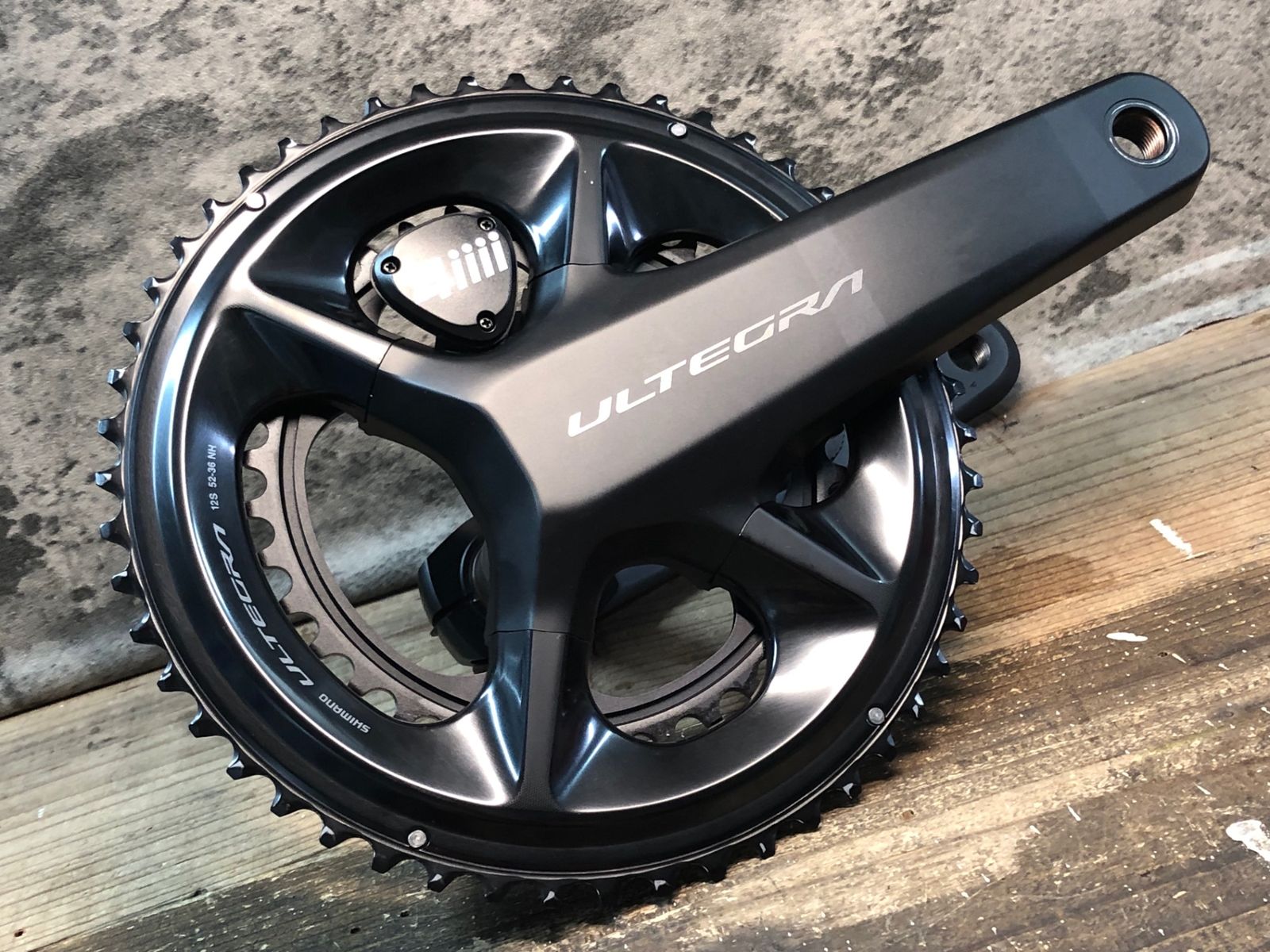 パーツ ULTEGRA FC-R8100 4iiii Precision 3+170mm SHIMANO 「シマノ」 ULTEGRA FC-R8100 (4iiii PRECISION 3+ 片側パワー