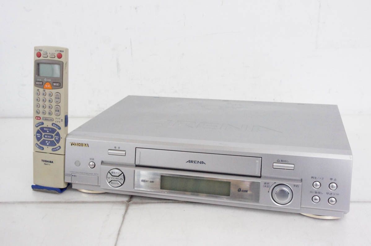 東芝TOSHIBA VHSビデオカセットVTR ビデオデッキ A-F11