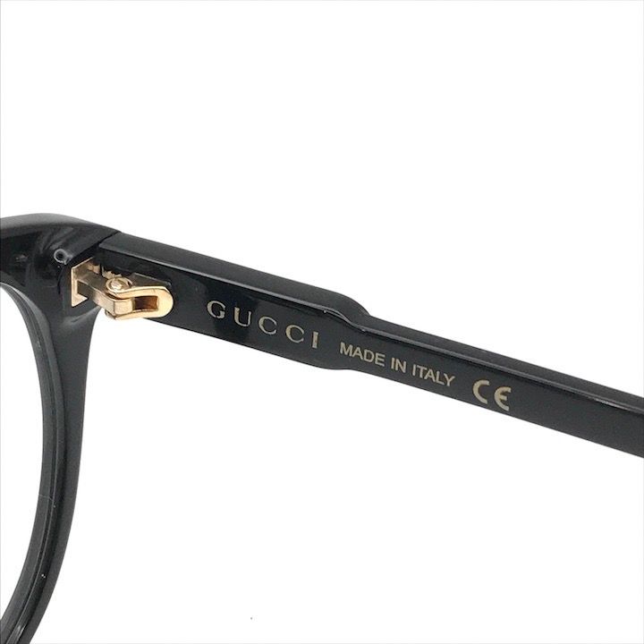 超美品 GUCCI グッチ プラ GG ケース付き メガネ アイウェア ブラック k3204 超美品 GUCCI グッチ プラ GG ケース付き メガネ アイウェア ブラック
