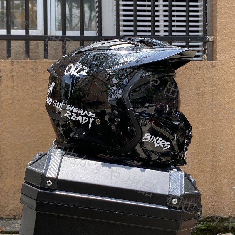 フルフェイスヘルメット バイク用ヘルメット レトロヘルメット 