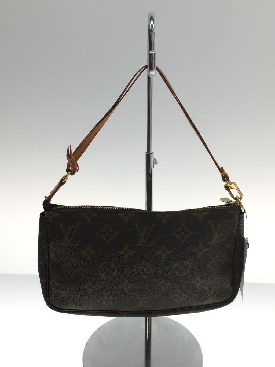 LOUIS VUITTON ポシェット・アクセソワール(OLD)_モノグラム_BRW PVC ブラウン - メルカリ