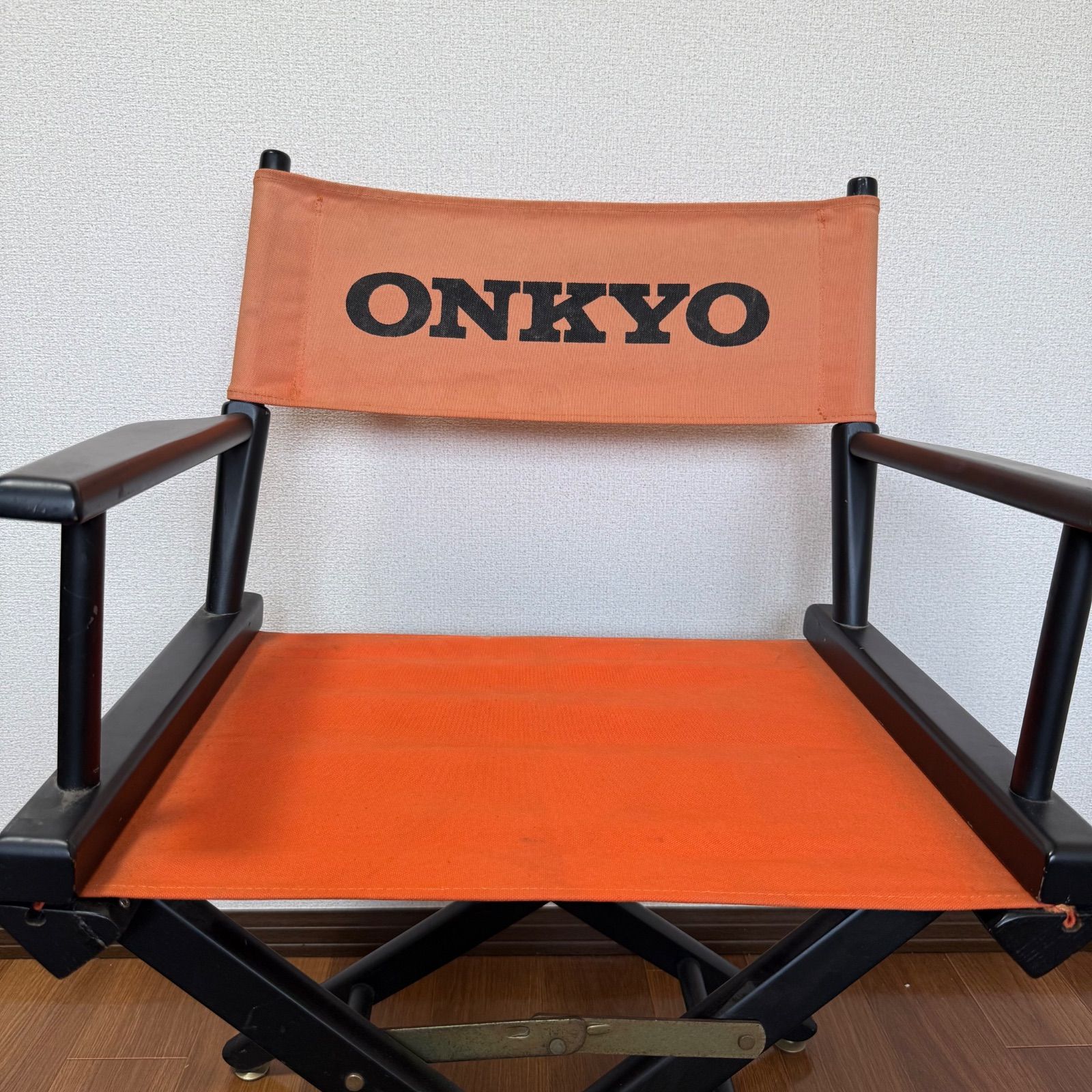 オンキョー　ONKYO　ディレクターチェア 希少】オンキョー ONKYO ディレクターチェア - メルカリ