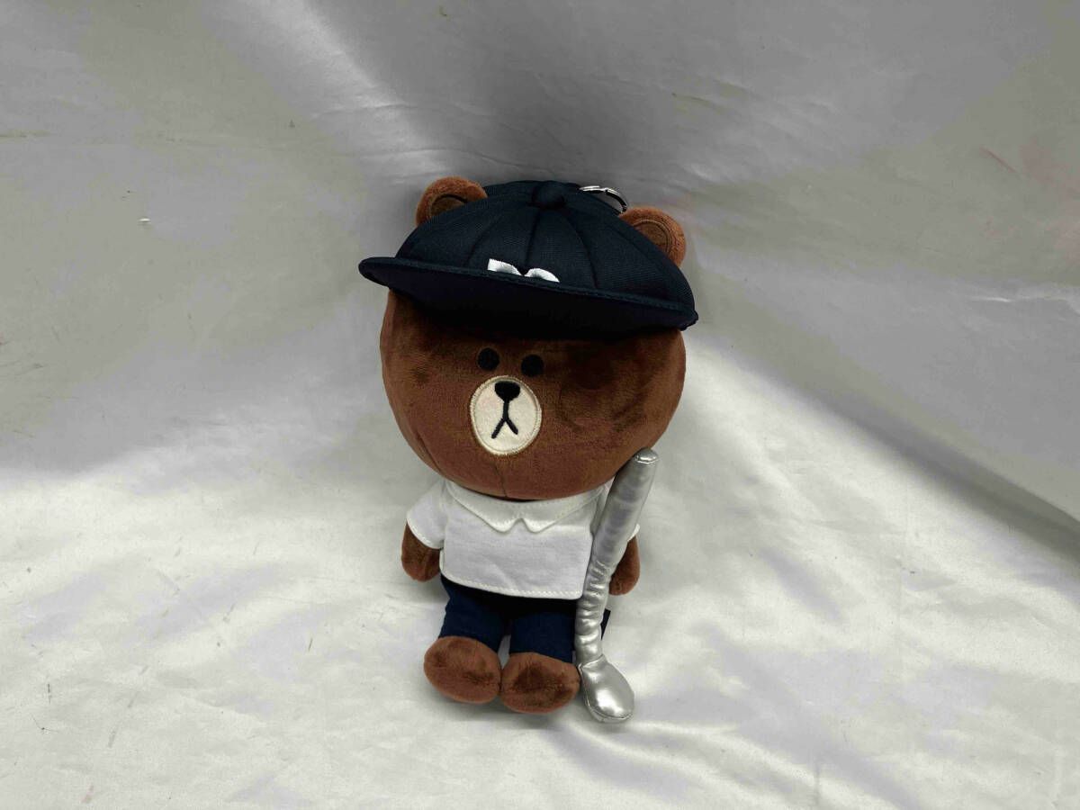 PEARLY GATES × LINE FRIENDS ブラウン ボールケース ゴルフ