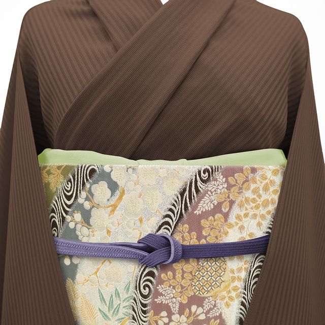 袋帯 京都 西陣 正絹 絹 紹巴松竹梅 貝合わせ 流水 桜 菊 銀箔糸 金銀糸 紹巴織 フォーマル 未使用 新古品 仕立て上がり みやがわ sb51882 新古品】 袋帯 京都 西陣 正絹 絹 松竹梅 貝合わせ 流水 桜 菊 銀箔糸