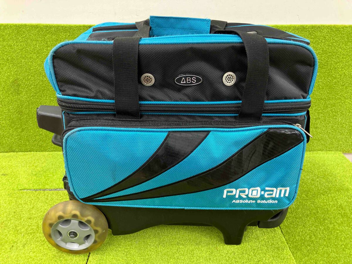 PRO-am ボーリングキャリーケース 2個用 ボウリング キャリー 2way