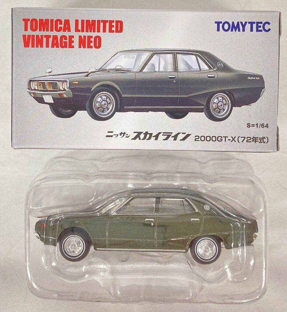 TOMICA LIMITED VINTAGEスカイライン 2000GT/GTX Tomica Limited Vintage 1/64 LV-176c Nissan Skyline 2000GT-R