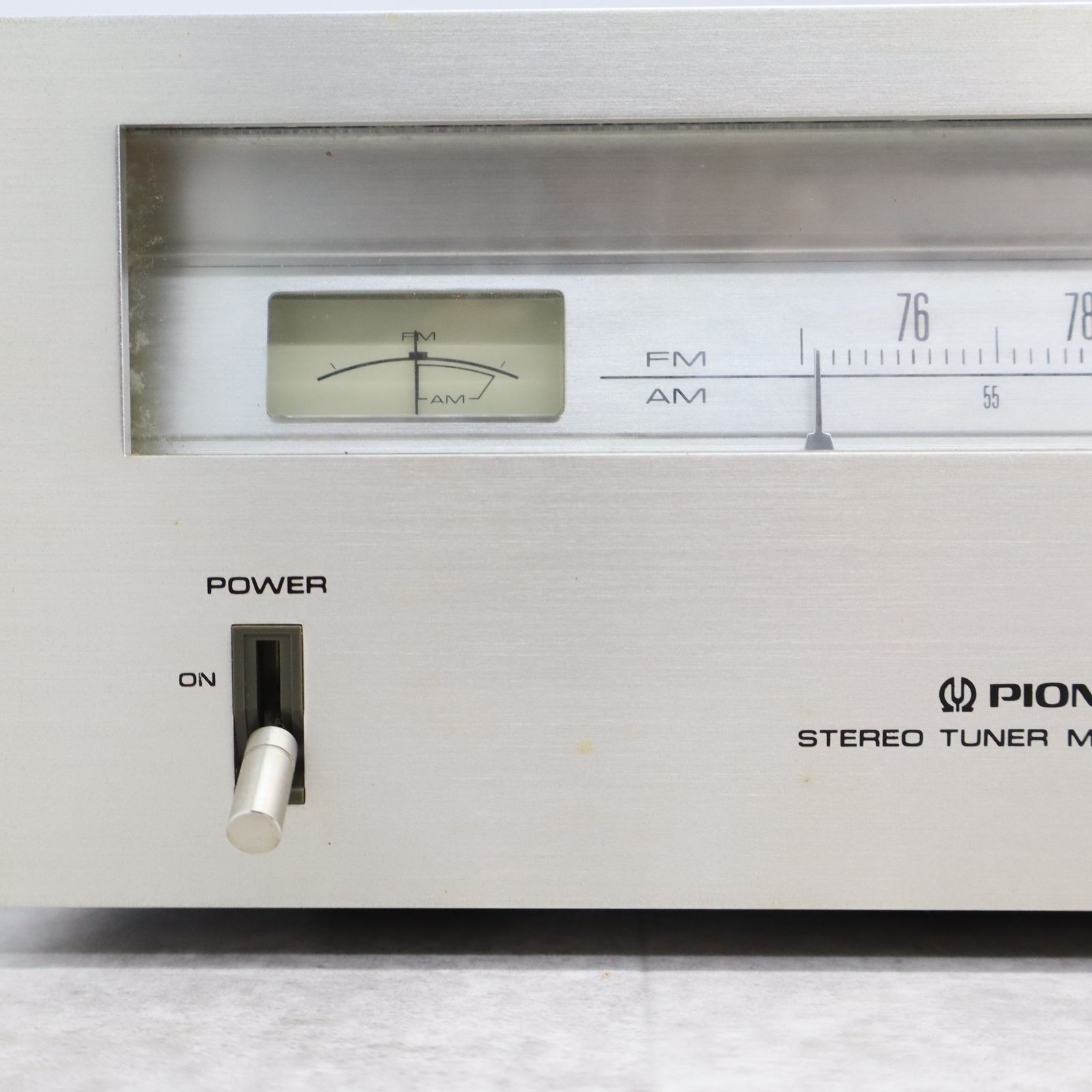 希少品！昭和レトロ！★pioneer★AM/FMステレオチューナーTX-4400 △昭和レトロ/当時物 元箱あり｜ステレオチューナー FM/AM