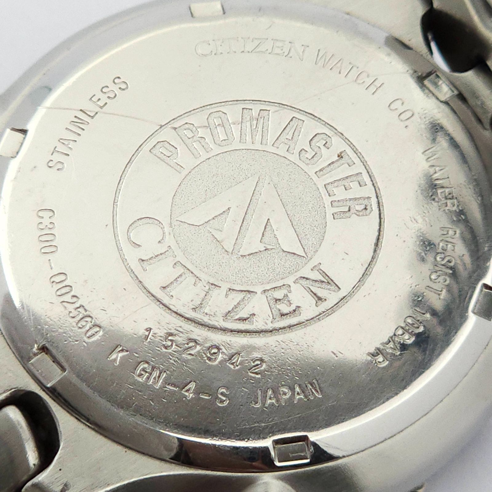 CITIZEN シチズン プロマスター C300-Q02560 アナデジ QZ 動作品