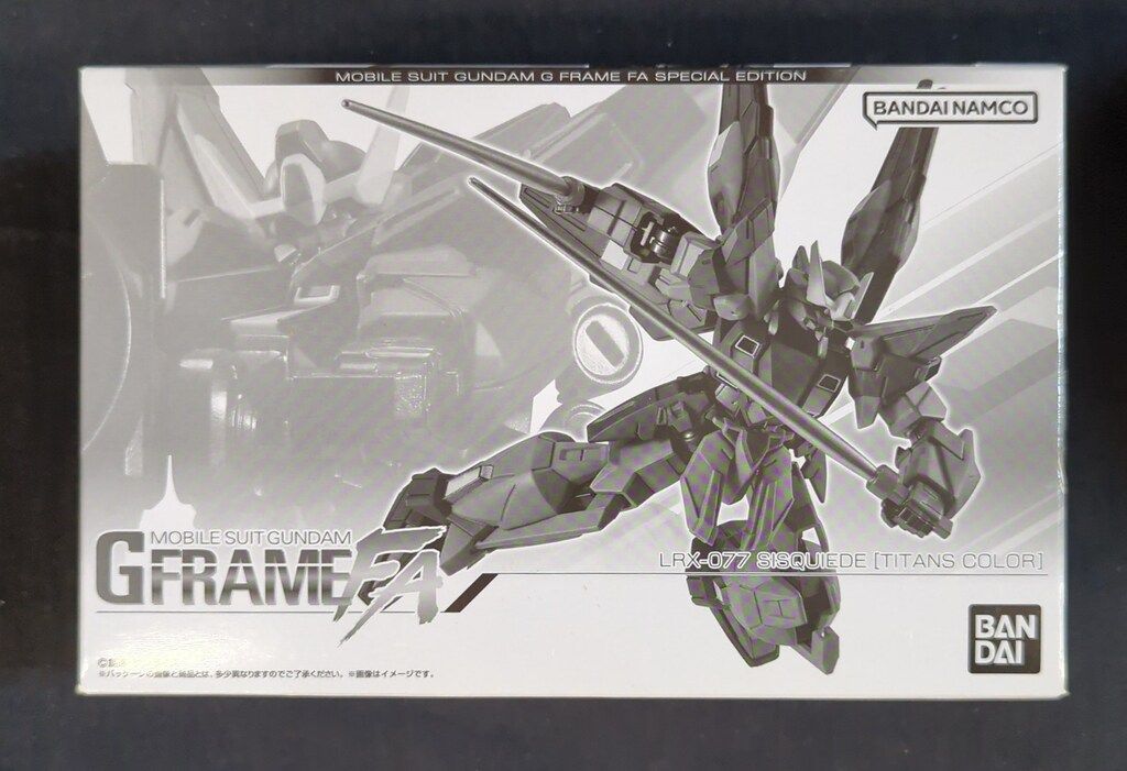 バンダイナムコ G FRAME FA/SDガンダム GGENERATION【シスクード ティターンズカラー/SISQUIEDE[TITANS COLOR]】