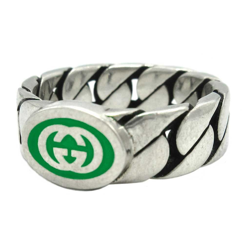 グッチ リング GUCCI アンティーク加工 シルバー925 701612 J8410 8414  