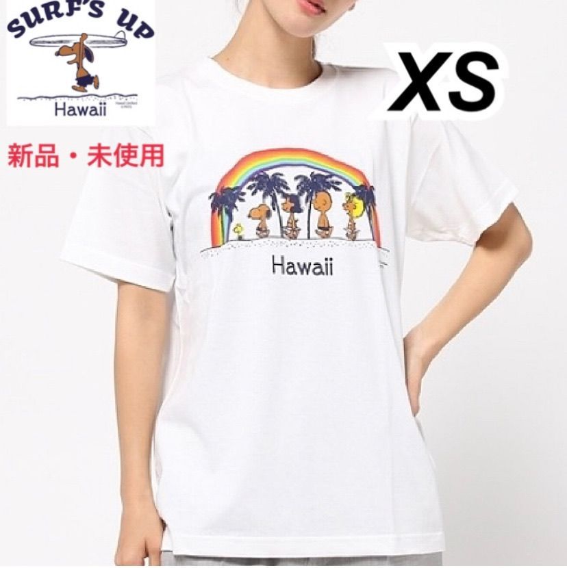 XS 新品 希少 ハワイ限定 モニホノルル 日焼けスヌーピー 男女兼用 Tシャツ - メルカリ