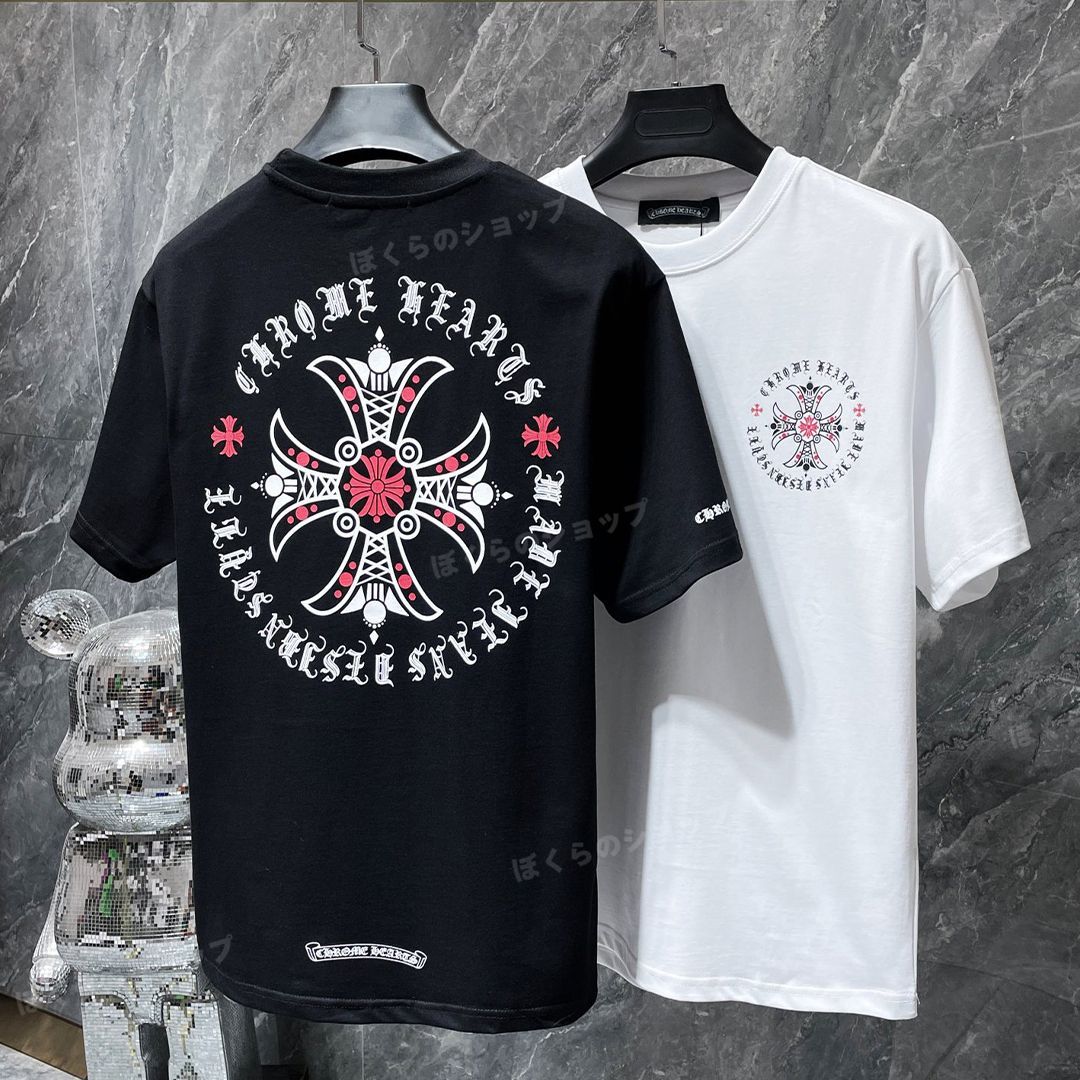 Chrome Hearts | クロムハーツ Ｔシャツ 半袖 ロンT カットソー ロング Tシャツ ブラック ホワイト 黒 白 - メルカリ