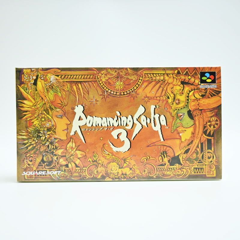 未使用 SFC ロマンシングサガ3 ソフト 50本セット 限定ポスター2