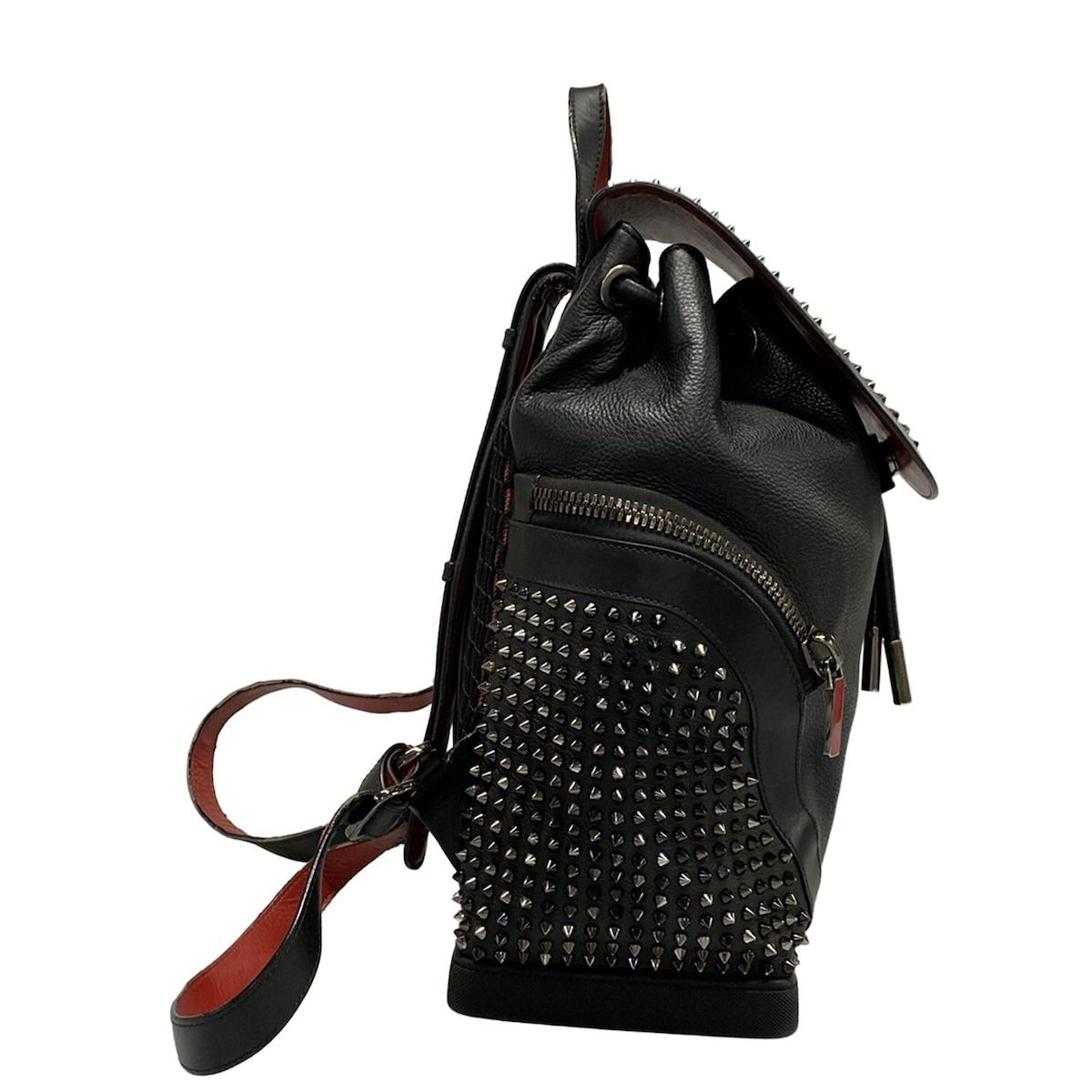 クリスチャンルブタン スタッズ バックパック リュックサック マルチカラー