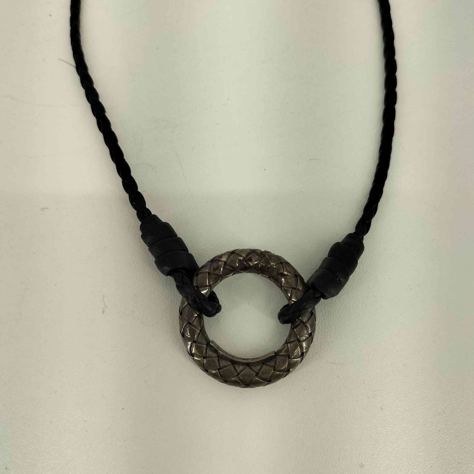 ボッテガヴェネタ BOTTEGA VENETA SV925 イントレチャート グラスホルダー ネックレス メンズ 表記無