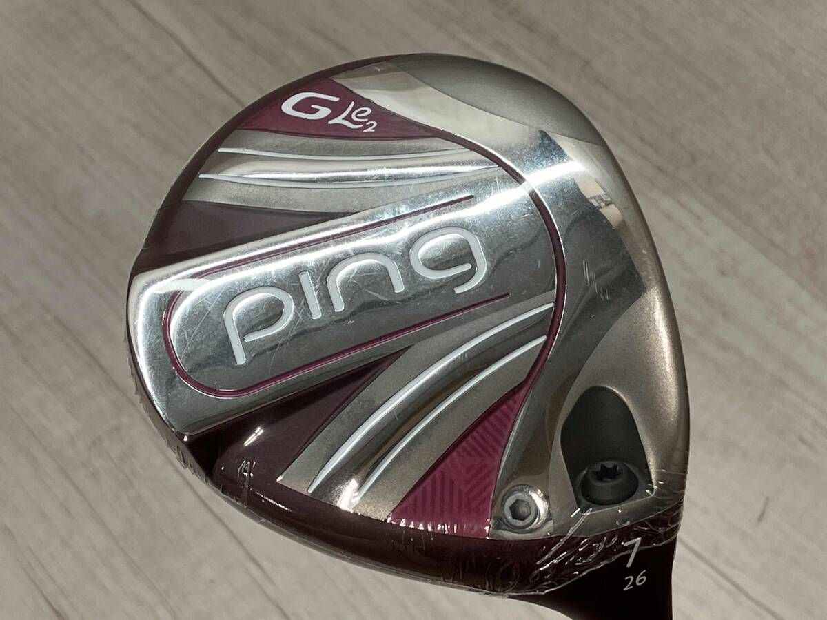 PING G Le 2 7番 フェアウェイ ピン FLEX A ロフト角 26° 女性右利き用 ゴルフクラブ