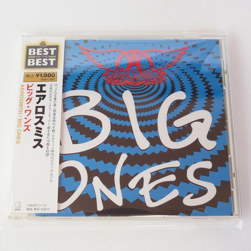 ○エアロスミス/ビッグ・ワンズ BIG ONES 帯付2LPレコード MVJG-32005 ...