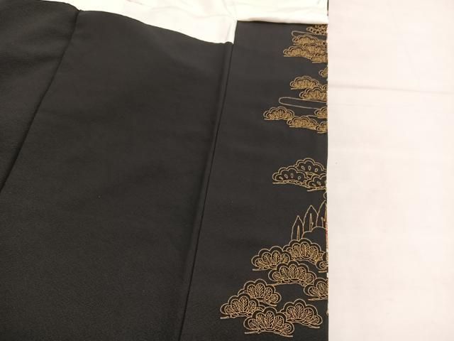 黒留袖 踊り 総刺繍 正絹 【公式通販】