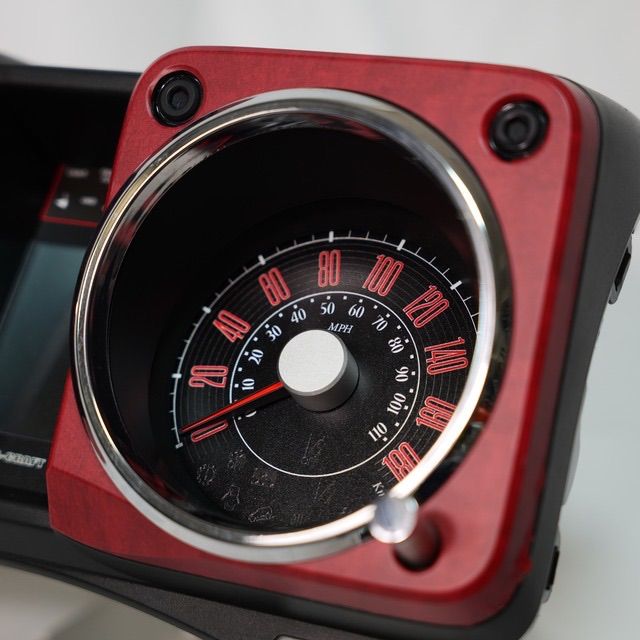 ジムニー　メーター　アルミリング 9583f8424982af672c4cb5388e526a
