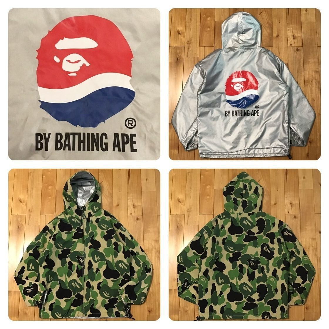 ☆100着限定当選品☆ PEPSI × BAPE リバーシブル パーカー