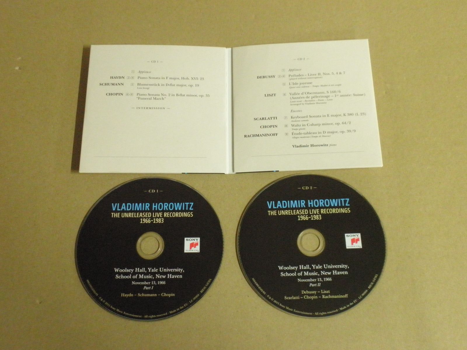 【限定盤】ホロヴィッツ 未発表ライブ録音集 1966-1983【50枚組】 CD】Vladimir Horowitz - The Unreleased Live Recordings 1966-1983