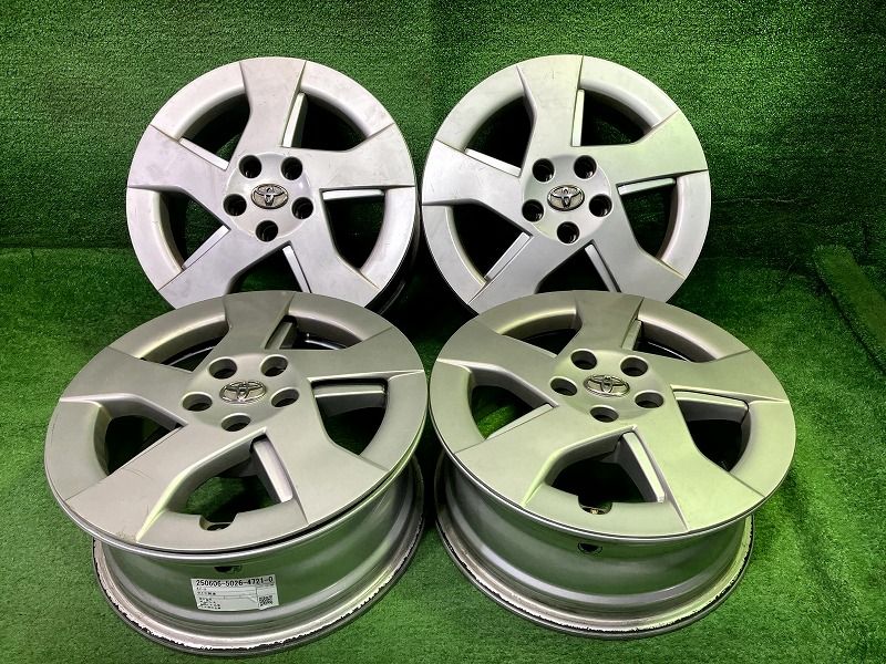 トヨタ純正 ZVW30 プリウス後期 15インチ アルミホイール 4本
