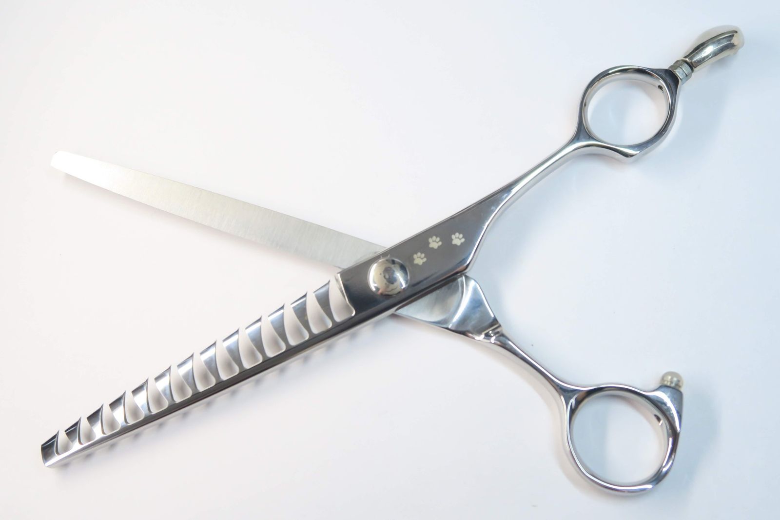 Cランク CHOKKIN チョッキンシザー BL-88 ブレードブレンディングシザー セニング 6.8インチ 右利き トリミングシザー H-10183