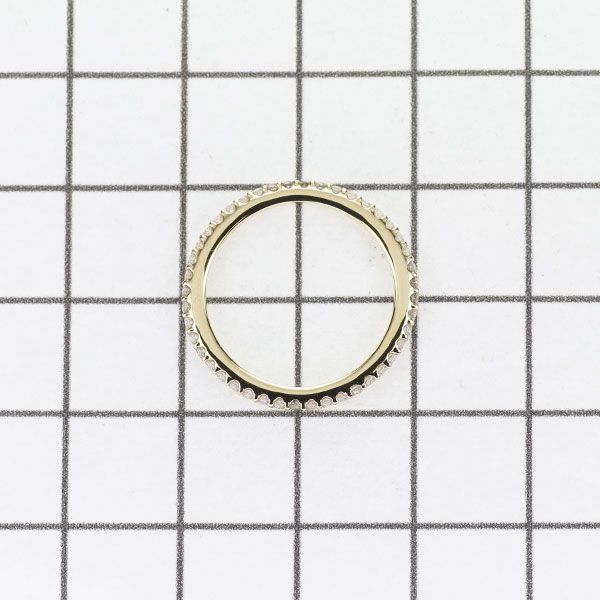 ポンテヴェキオ K18YG ダイヤモンド リング 0.31ct フルエタニティ  