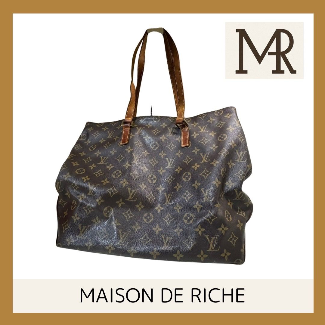 ルイヴィトン　トートバッグ　モノグラム　カバメゾ　ヌメ革　M51151 LOUIS VUITTON ルイヴィトン バッグ カバ・メゾ トートバッグ