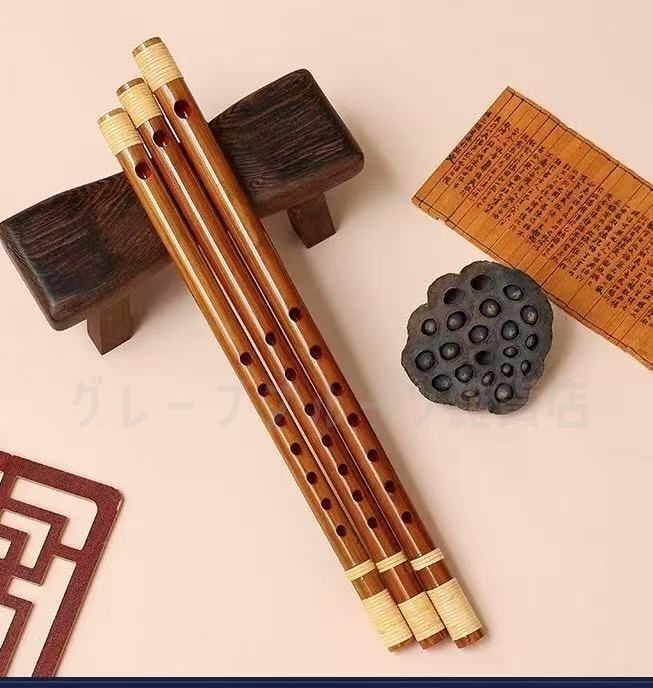 竹製 篠笛 　六本　銘あり　七孔　美品 楽天市場】篠笛 横笛 竹笛 7穴 竹製 天然竹 六本調子 七本調子