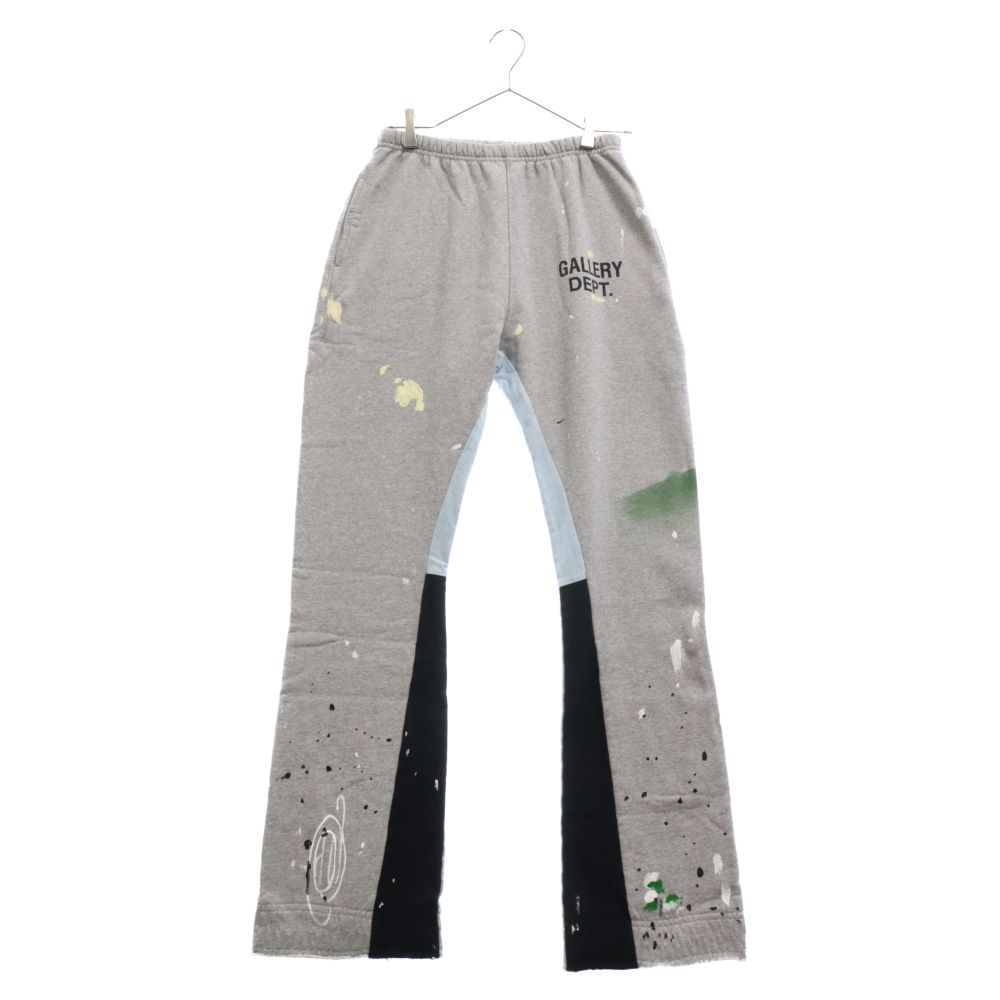 GALLERY DEPT. (ギャラリーデプト) GD LOGO PAINTED FLARE SWEAT PANTS 