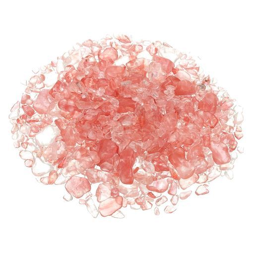 PATIKIL0.46ポンドの磨かれたチップストーン、2セットのナチュラル