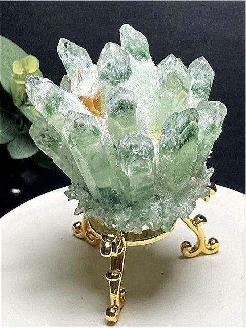 超綺麗ガーデンクォーツ入り水晶クラスターB87P6/75P10D - メルカリ