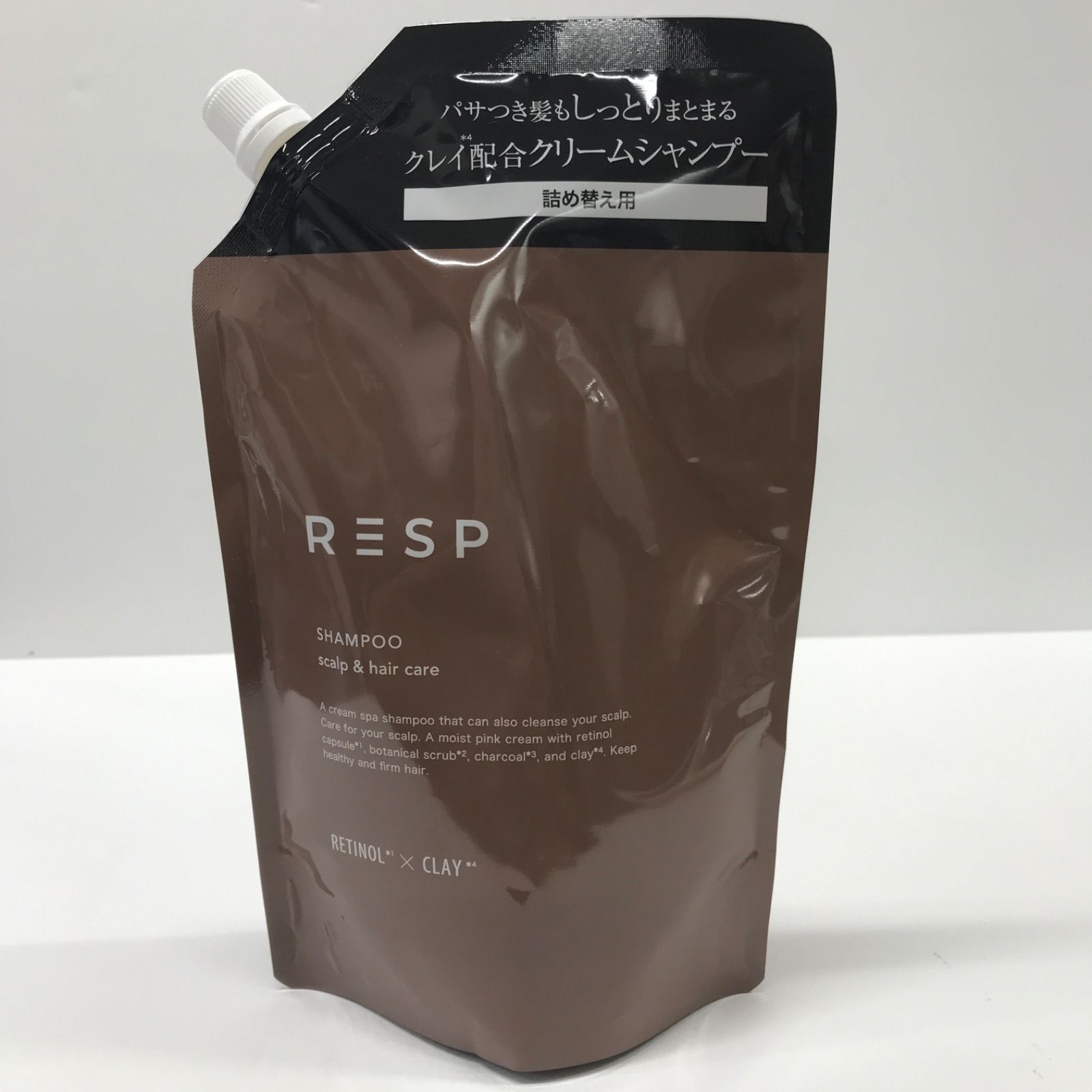 【新品未使用品】RESP レチスパクリームシャンプー ＆ 詰め替え2パックセット 新品未使用品】RESP レチスパクリームシャンプー ＆ 詰め替え2