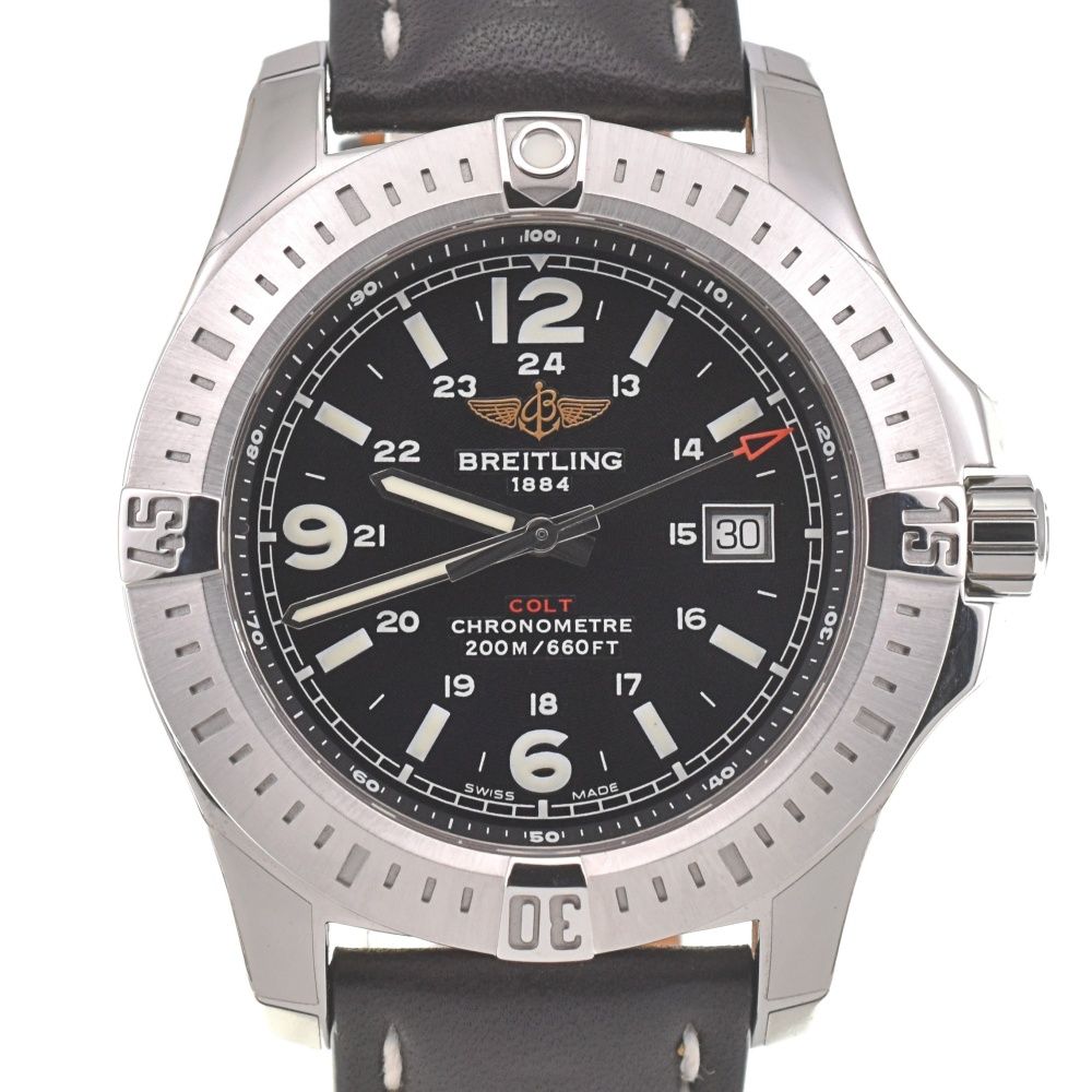 ブライトリング BREITLING A74388 コルト デイト クォーツ メンズ き E 139630