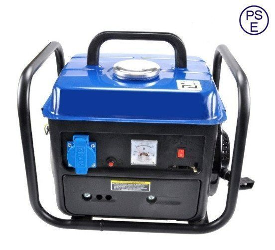 ガソリン発電機 小型ポータブル50HZ-60HZ 出力650 WIE 45動力100V