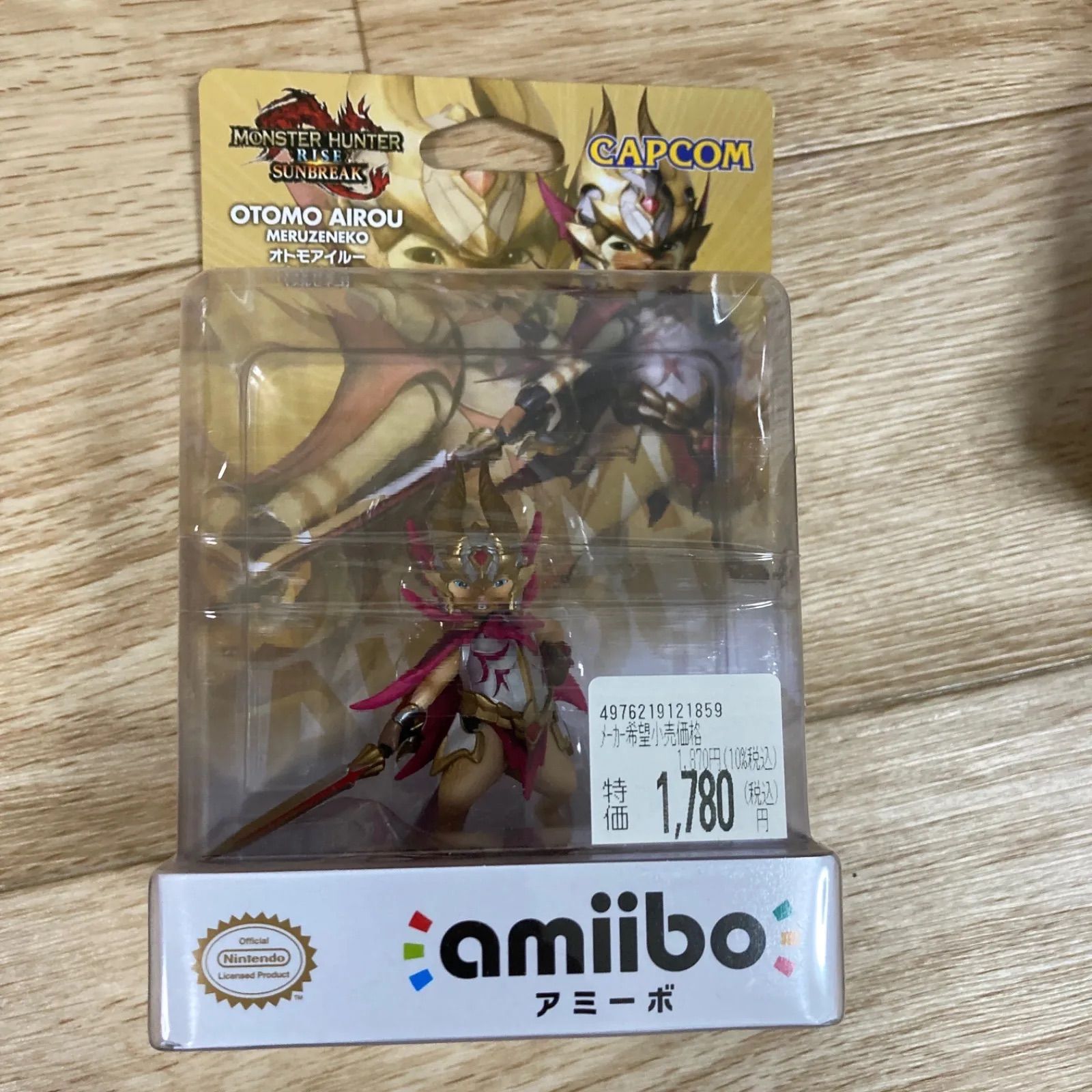 amiibo 3個セット メルゼナ アイルー ガルク モンハン サンブレイク