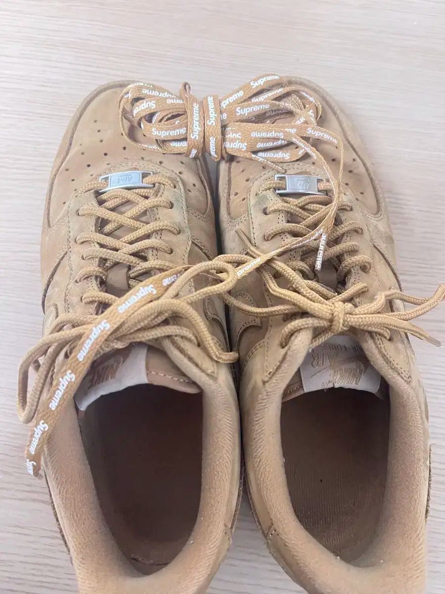 Nike x Supreme Air Force 1 Supreme シュプリーム エア フォース 1 ブラウン 265