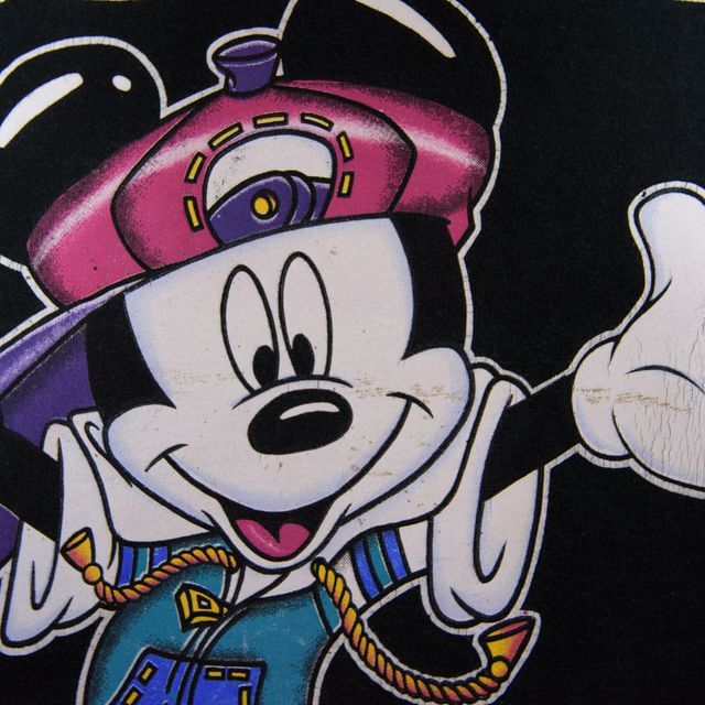 90s ミッキー プリント Tシャツ USA製 Mickey UNLIMITED Disney