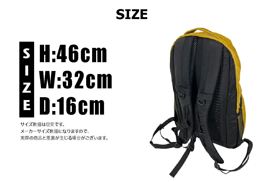 Lバックパックリュックサック Black