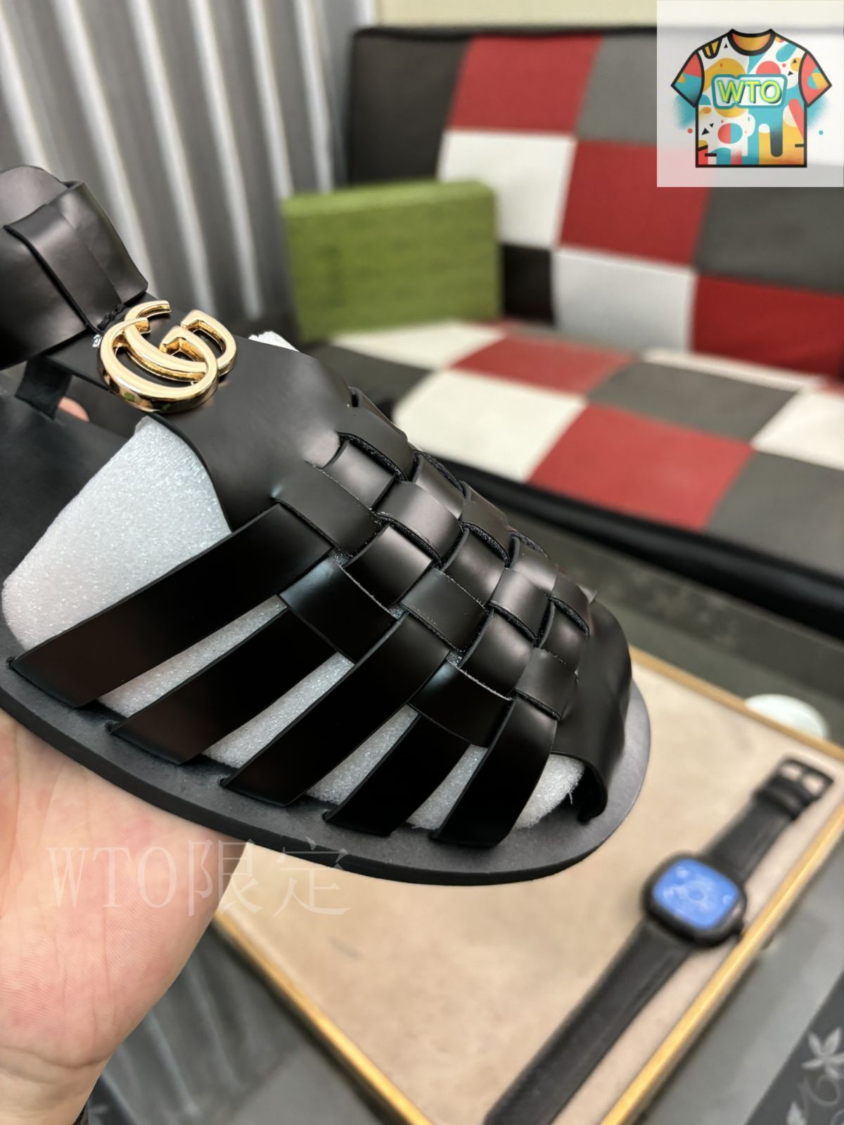 グッチサンダル 中古・古着通販】GUCCI (グッチ) ホースビットサボサンダル