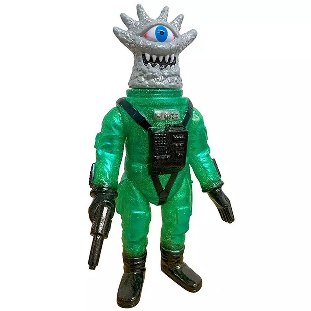 中古】フィギュア 怪獣ガッチャG(クリアグリーンボディ