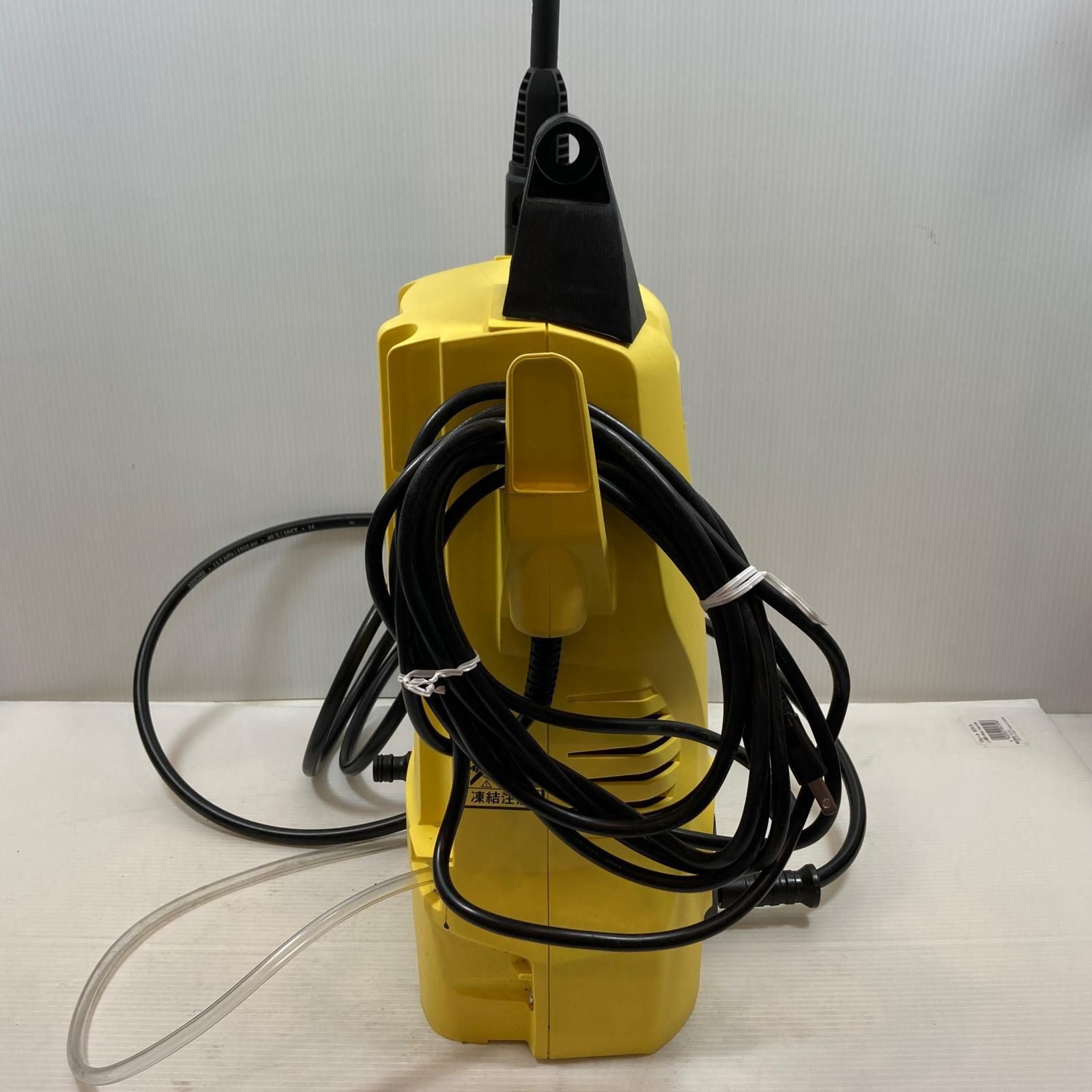 何でも屋 ττKARCHER ケルヒャー 大型機械 高圧洗浄機 コード式 イエロー