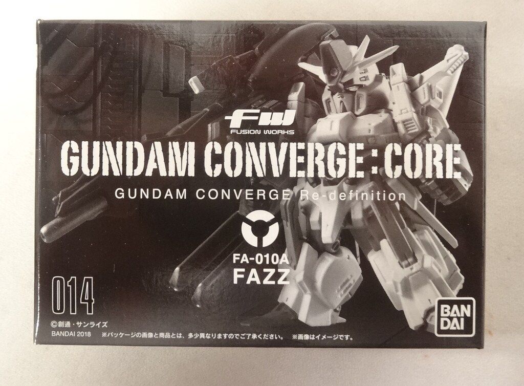 BANDAI ガンダム・センチネル FW GUNDAM CONVERGE CORE FAZZ