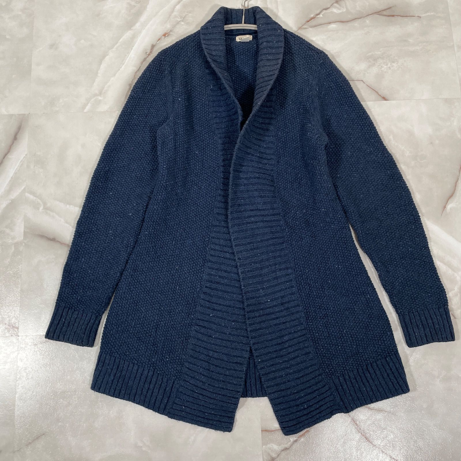 llbean エルエルビーン コットン カーディガン 水色 L.L.Bean エルエル 