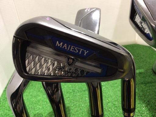 【中古】 マジェスティゴルフ(旧マルマン) MAJESTY Royale(2023) 5S アイアンセット IR MAJESTY LV550(IR) (フレックスR) メンズ 男性用 右利き 右用 Cランク ゴルフクラブ