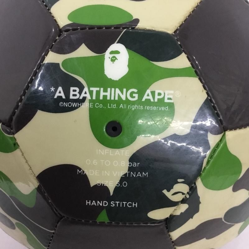 A BATHING APE ABC CAMO SOCCER BALL Mサッカー BAPE | 'ABC Camo Soccer Ball' (2021) | Available for Sale