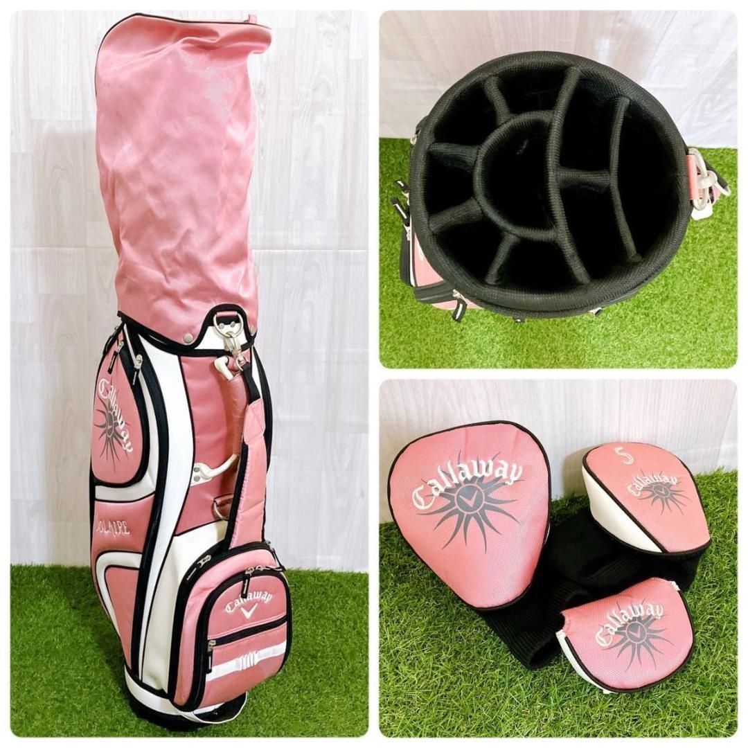 キャロウェイ ソレイル レディースゴルフセット 8本 初心者 コースデビュー L キャロウェイ ソレイル レディースゴルフセット 8本 初心者 コース