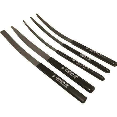 2営業日で発送 ツボサン Tsubosan ツボサン プロヤスリ 舟型 5本組 セット 中目 STS0502 4058
