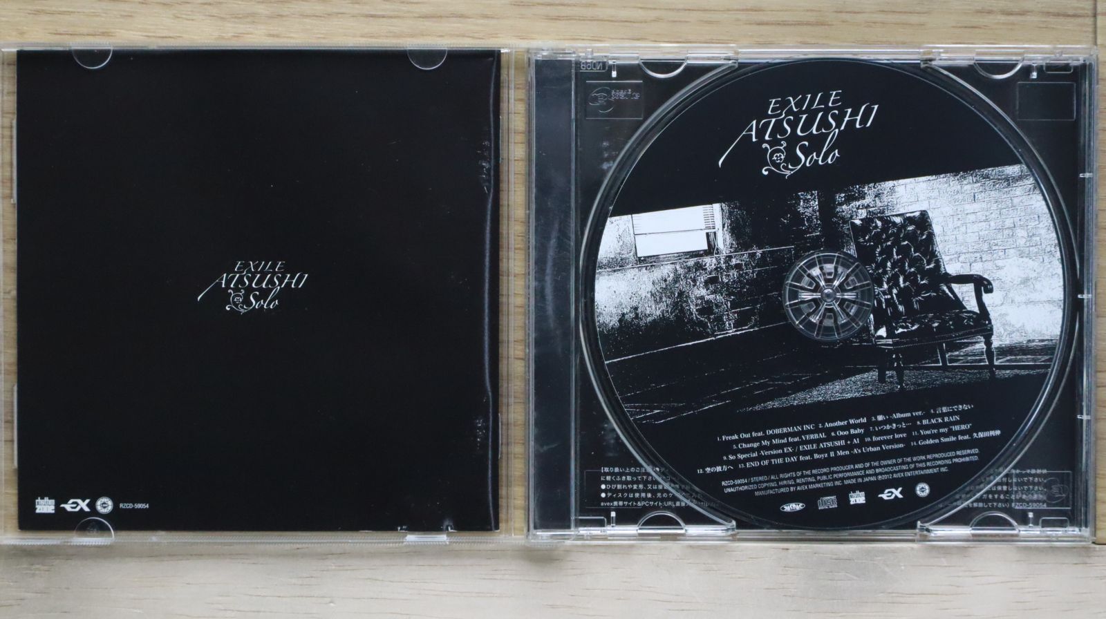 中古CD☆エグザイル アツシ/EXILE ATSUSHI □ solo DISK1